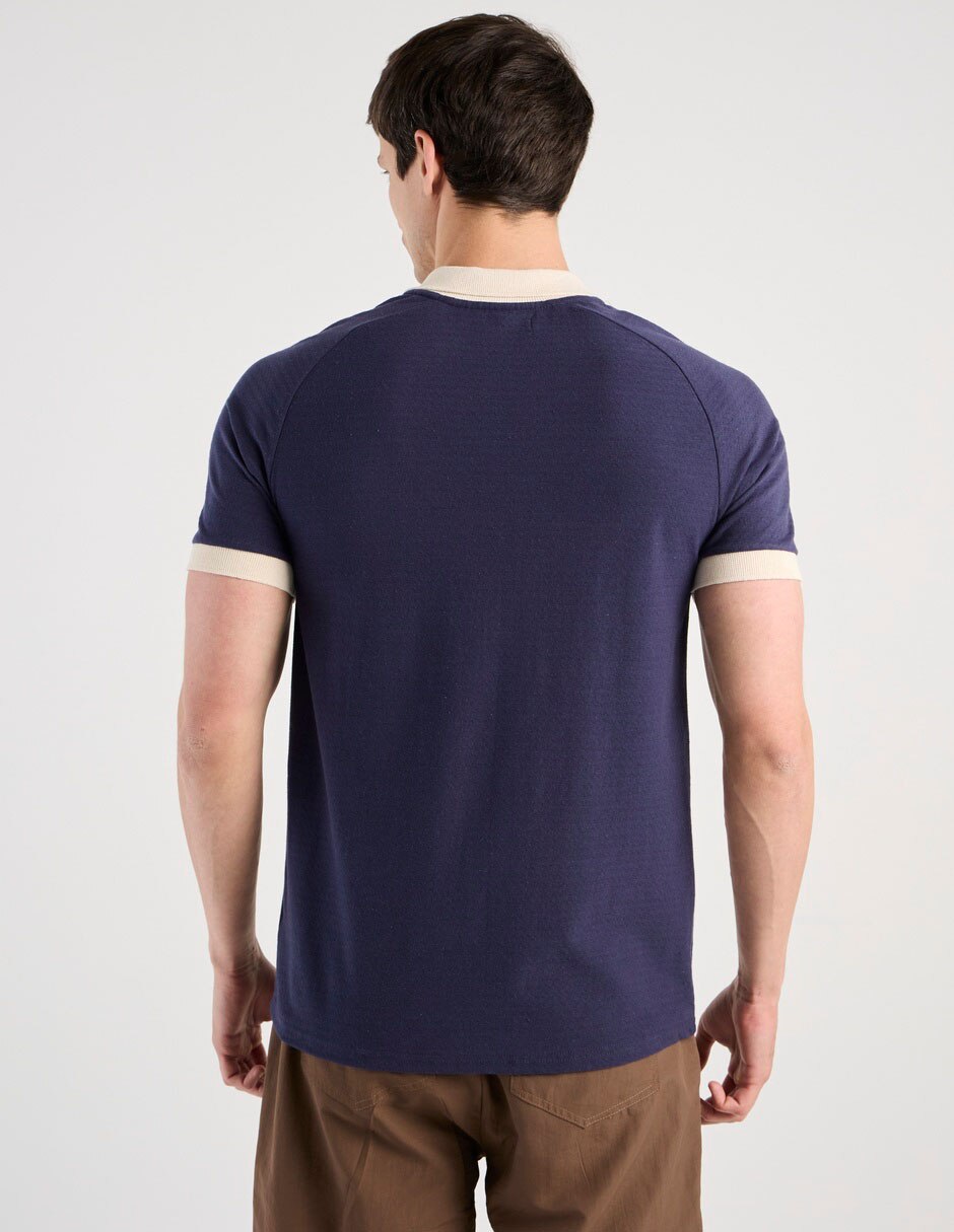 Playera cuello polo para hombre 6
