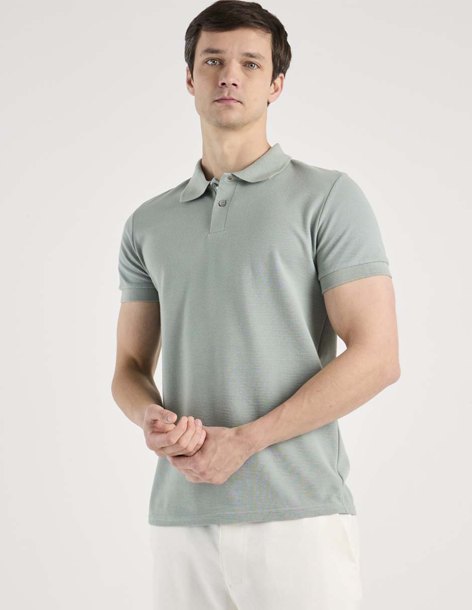 Playera cuello polo para hombre 1
