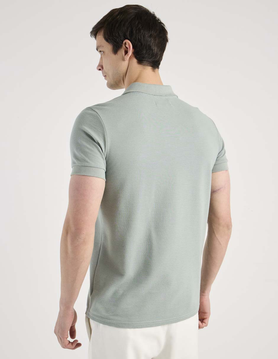 Playera cuello polo para hombre 6