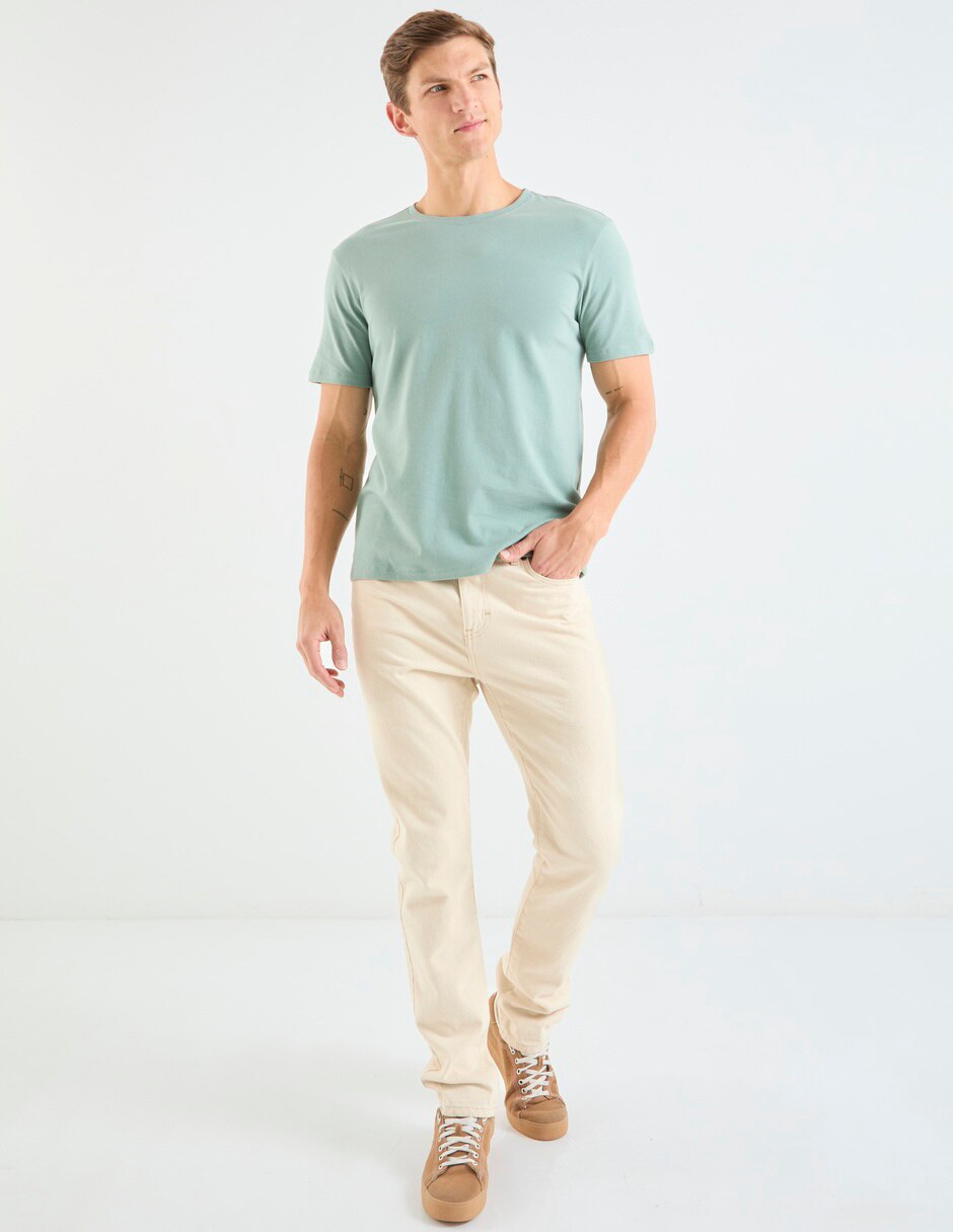 Playera cuello redondo para hombre 3
