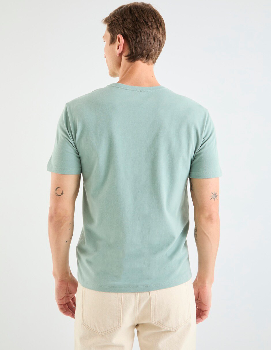 Playera cuello redondo para hombre 6