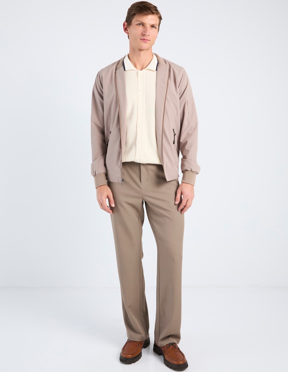 Chamarra casual con bolsillos para hombre 3