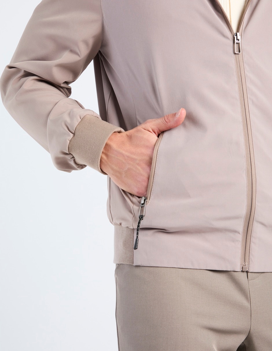 Chamarra casual con bolsillos para hombre 5