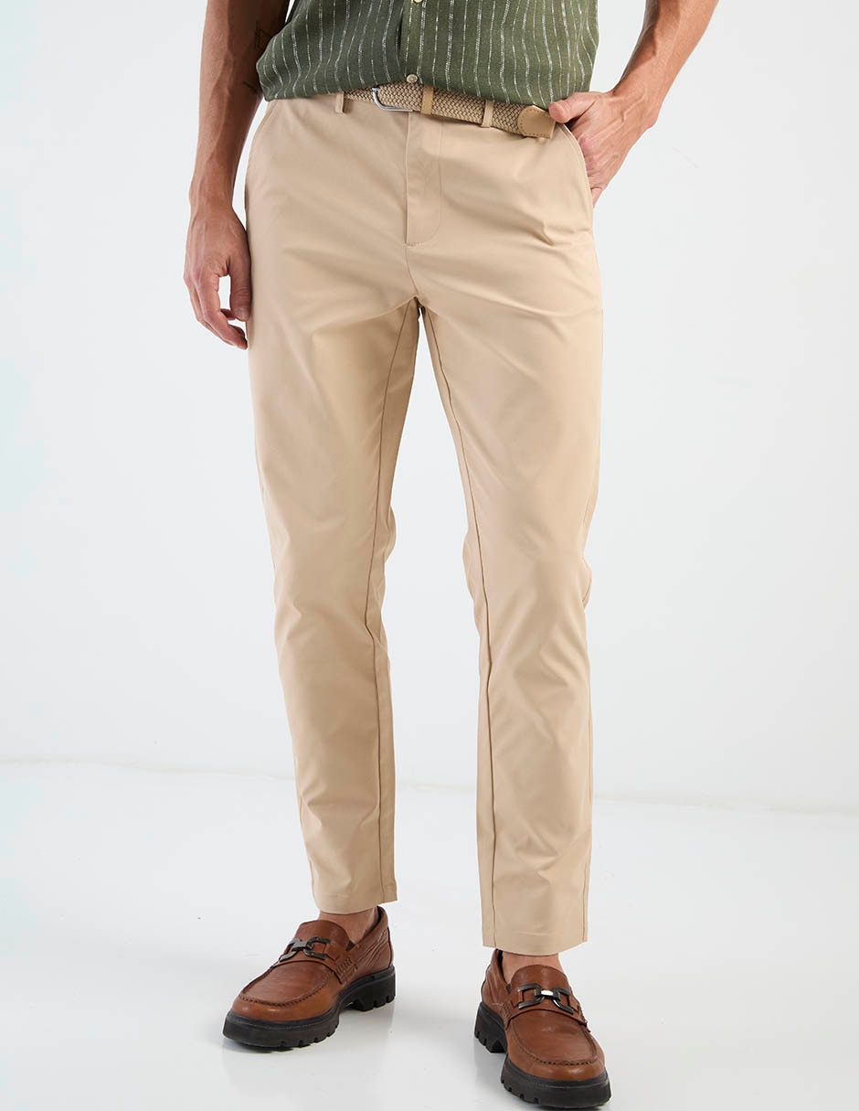 PANTALON 5 BOLSAS LISO SLIM CA 1