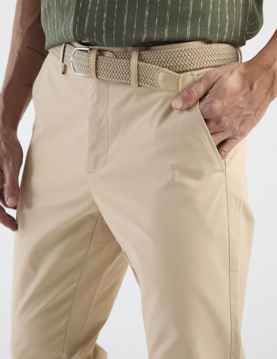 PANTALON 5 BOLSAS LISO SLIM CA 2
