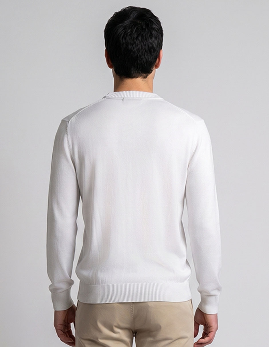 Suéter cuello redondo para hombre 2