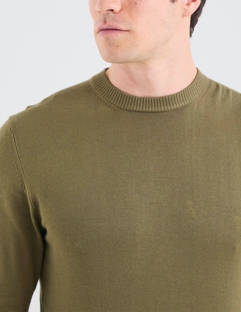 Suéter cuello redondo para hombre 8