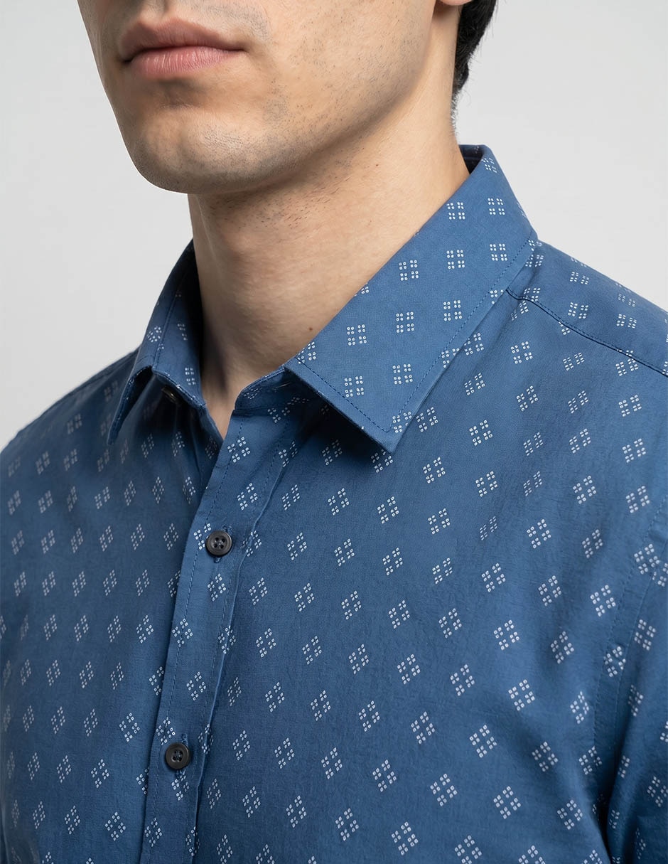 Camisa casual manga corta para hombre 2