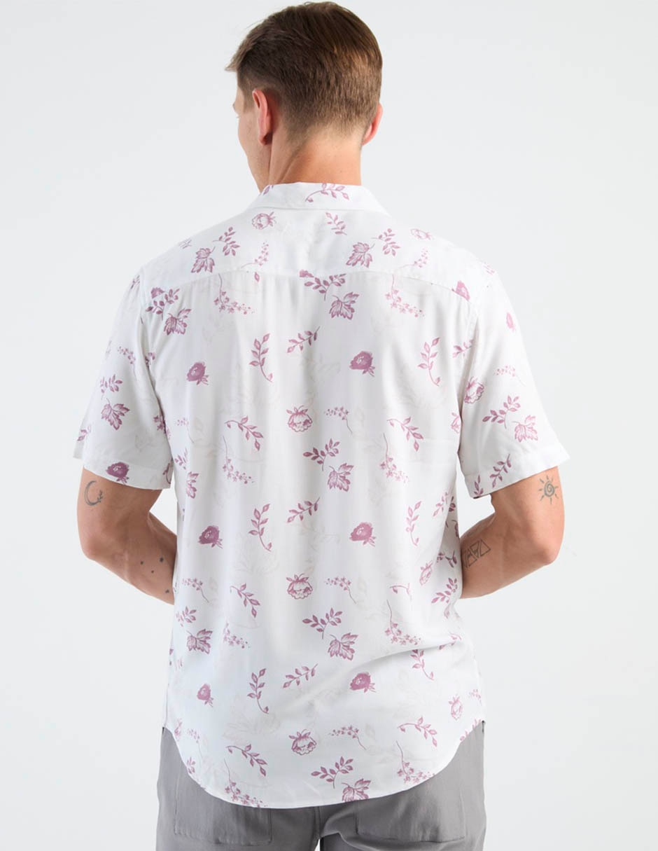 Camisa casual de algodón manga corta para hombre 4