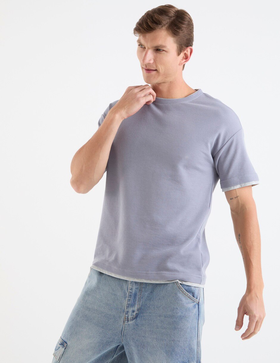 Playera cuello redondo para hombre Playera cuello redondo para hombre