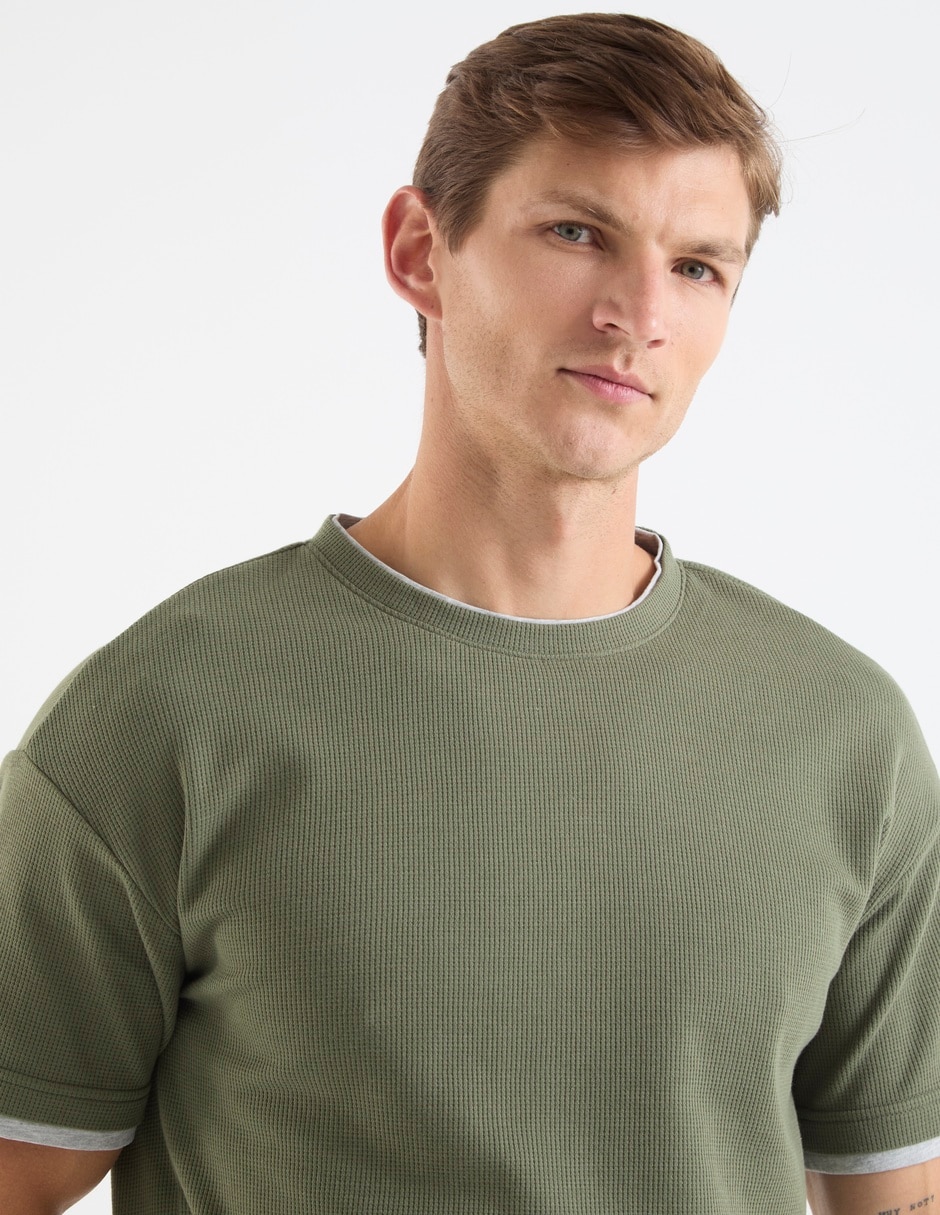 Playera Contempo cuello redondo para hombre