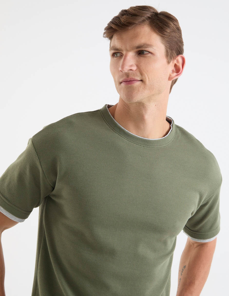 Playera Contempo cuello redondo para hombre