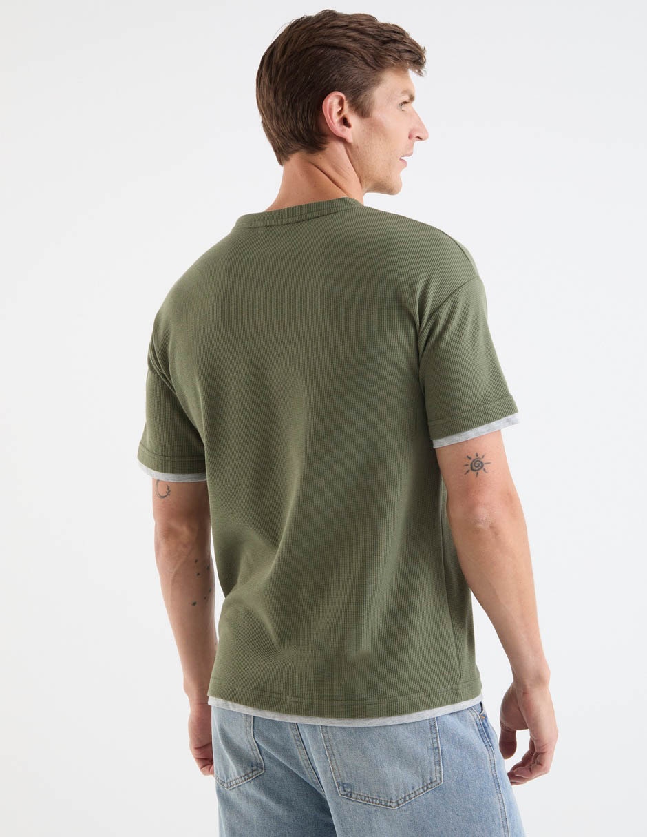 Playera Contempo cuello redondo para hombre