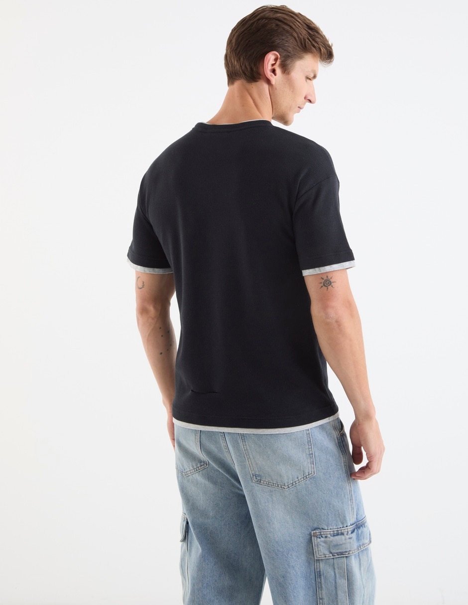 Playera cuello redondo para hombre 6