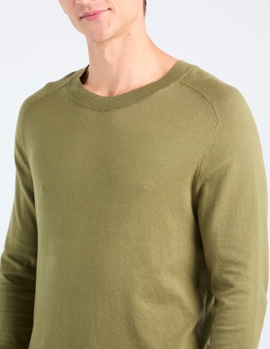 Suéter cuello redondo para hombre 5