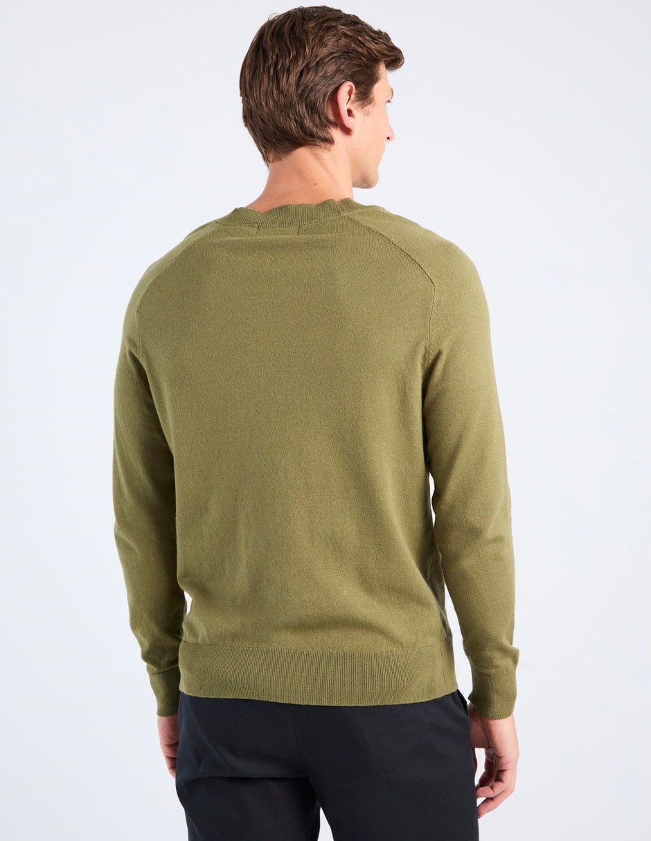 Suéter Contempo cuello redondo para hombre
