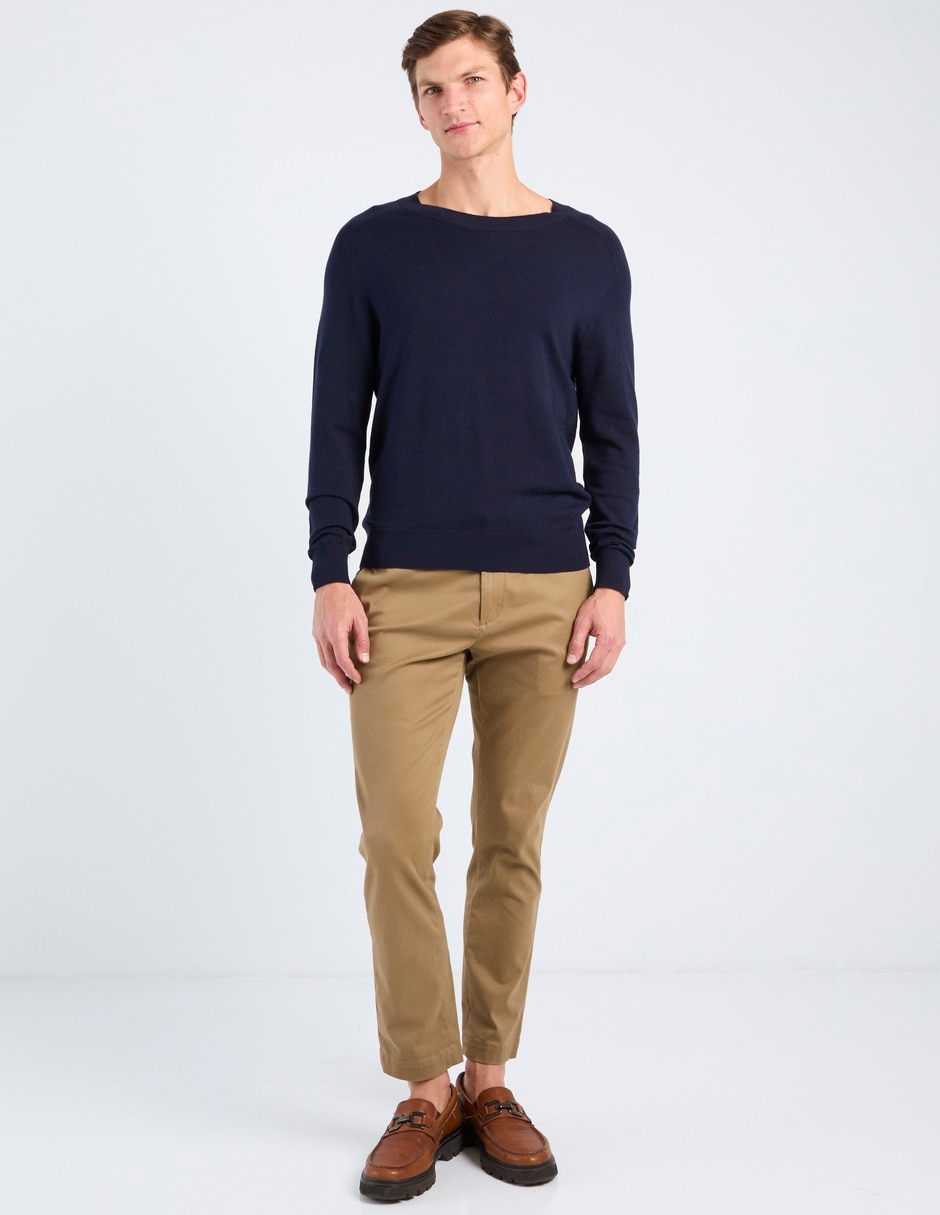 Suéter cuello redondo para hombre 5