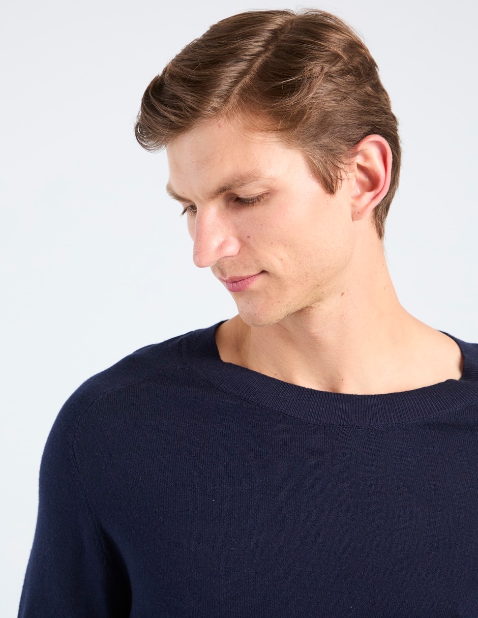 Suéter cuello redondo para hombre 3