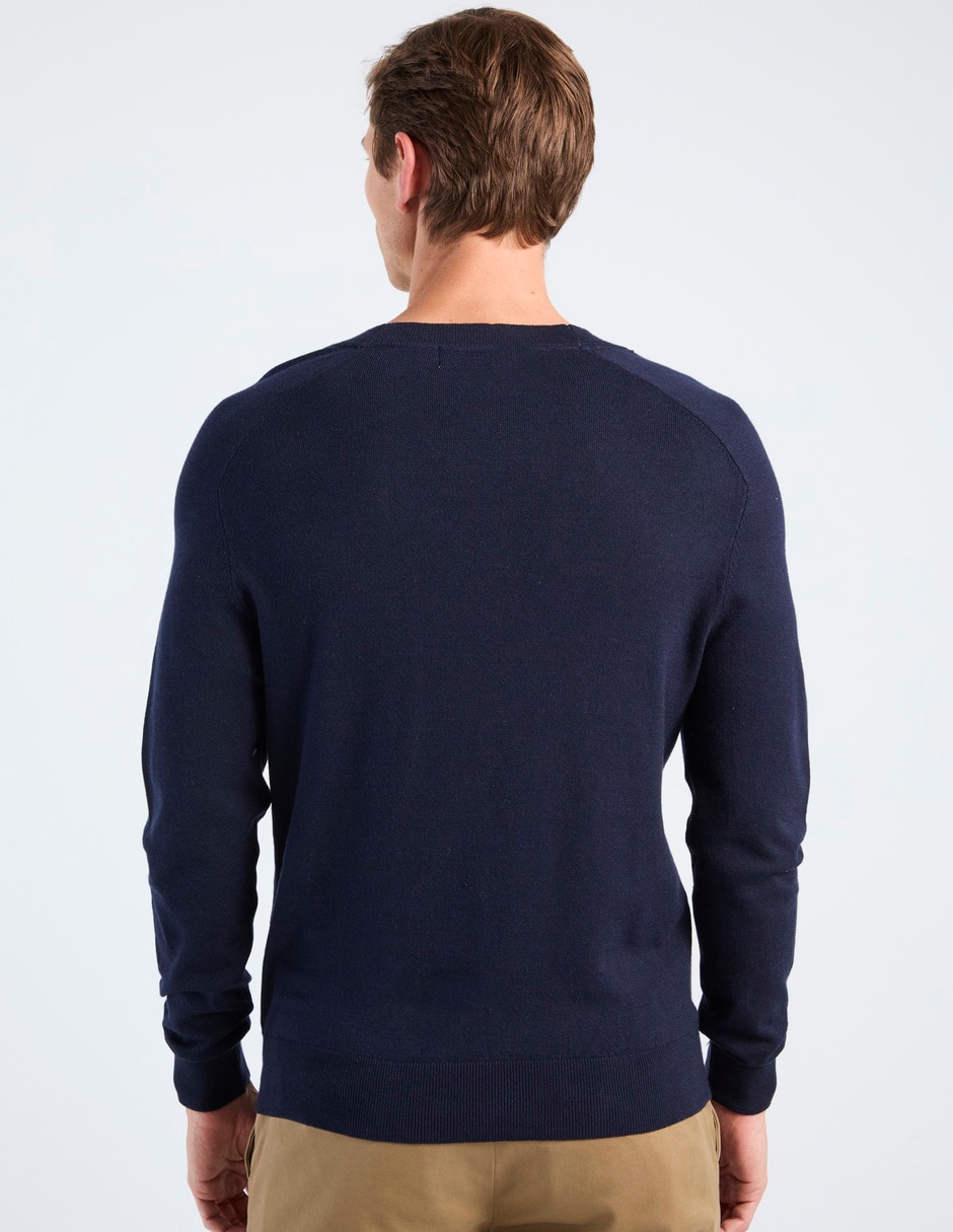 Suéter cuello redondo para hombre 6