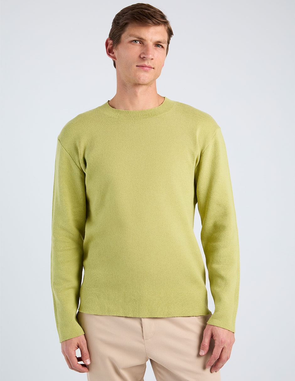 Suéter cuello redondo para hombre Suéter cuello redondo para hombre