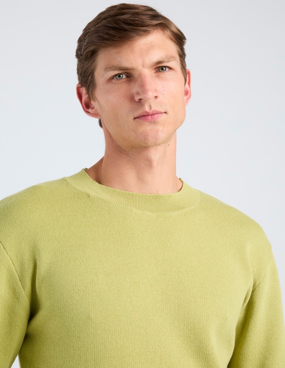 Suéter cuello redondo para hombre 4