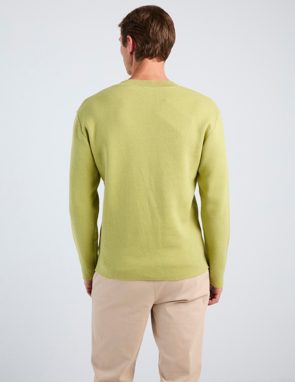 Suéter cuello redondo para hombre 6