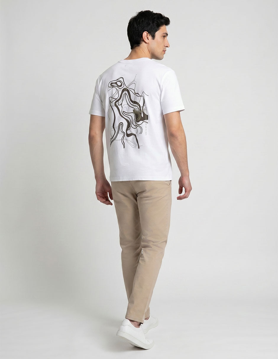 Playera cuello redondo para hombre 2