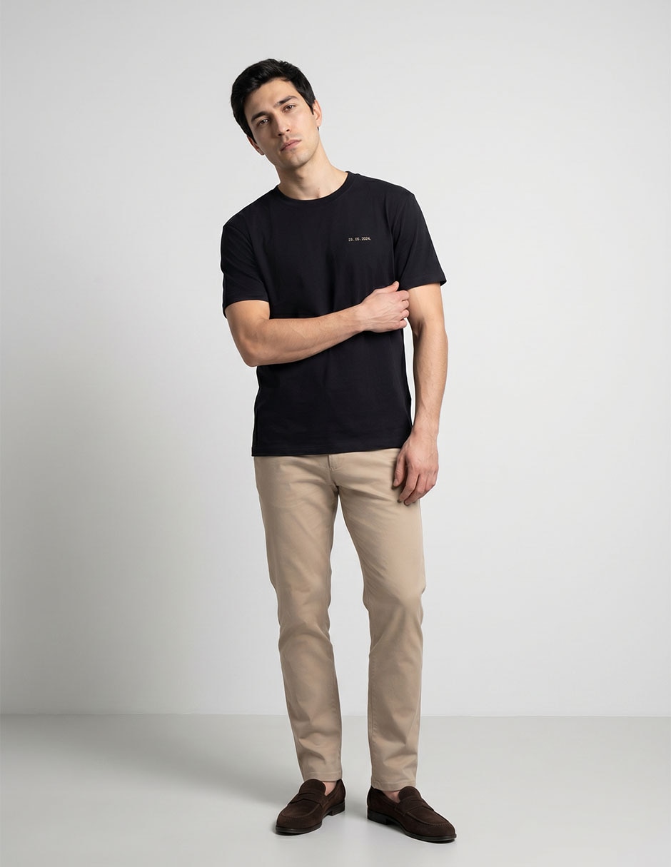 Playera Contempo cuello redondo para hombre
