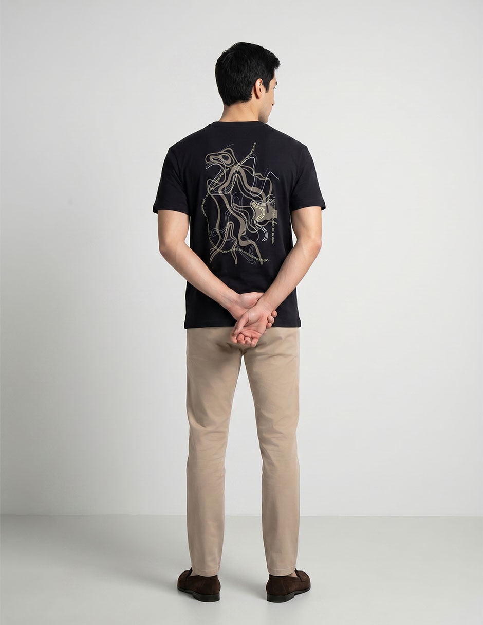 Playera Contempo cuello redondo para hombre