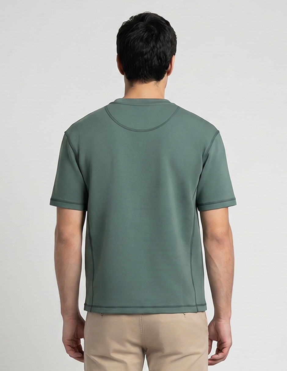 Playera cuello redondo para hombre 2