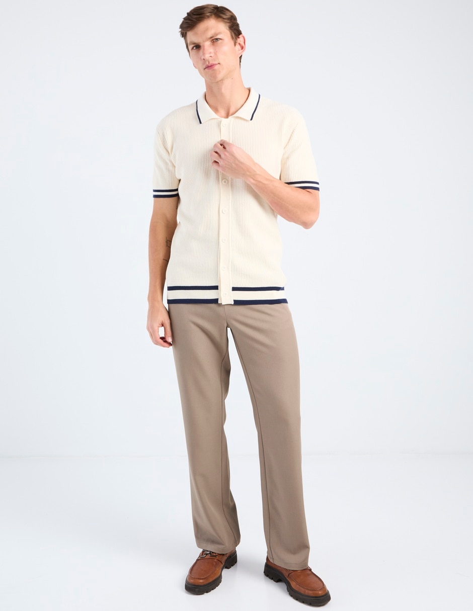 Camisa casual manga corta para hombre 3