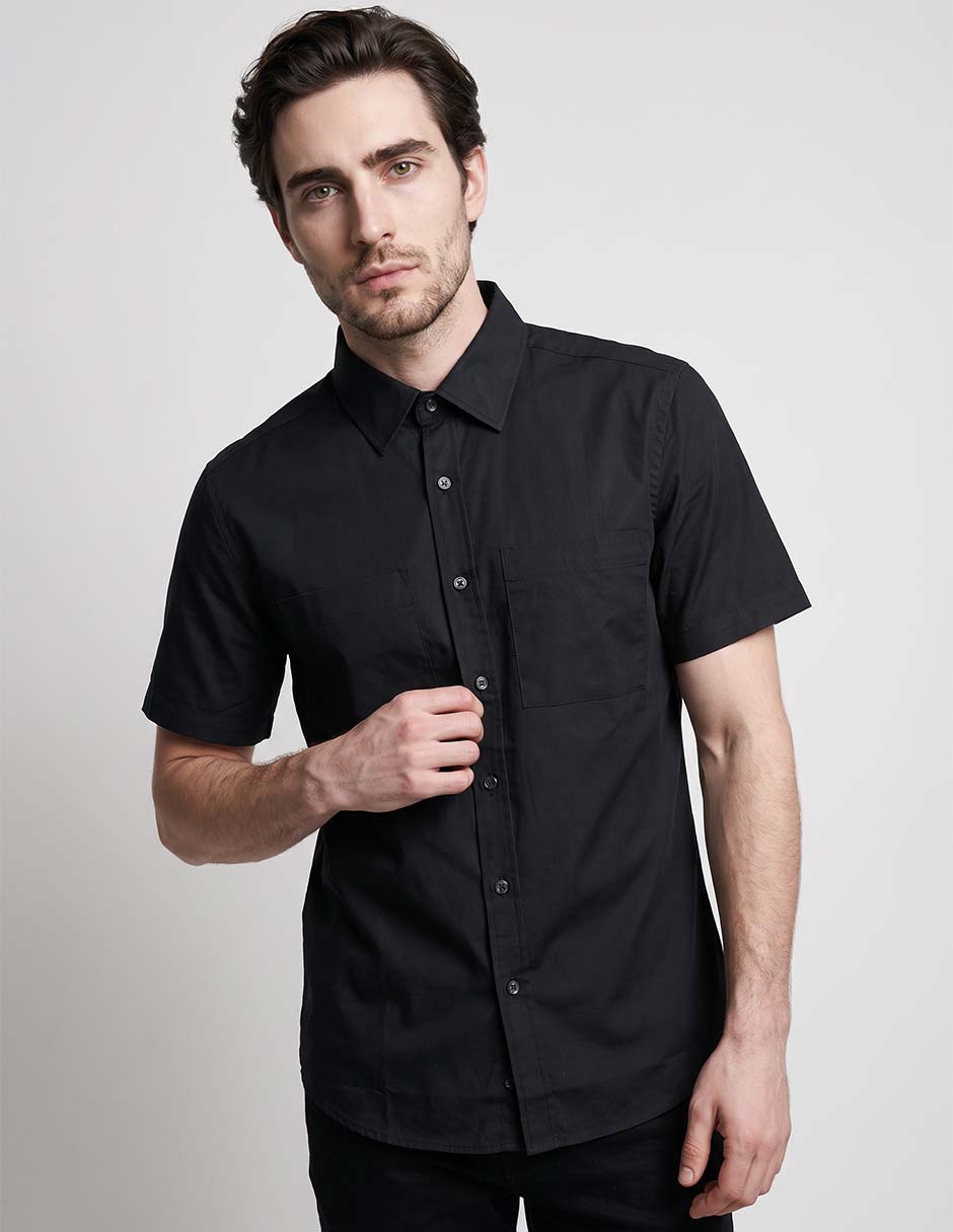 Camisa casual manga corta para hombre Camisa casual manga corta para hombre