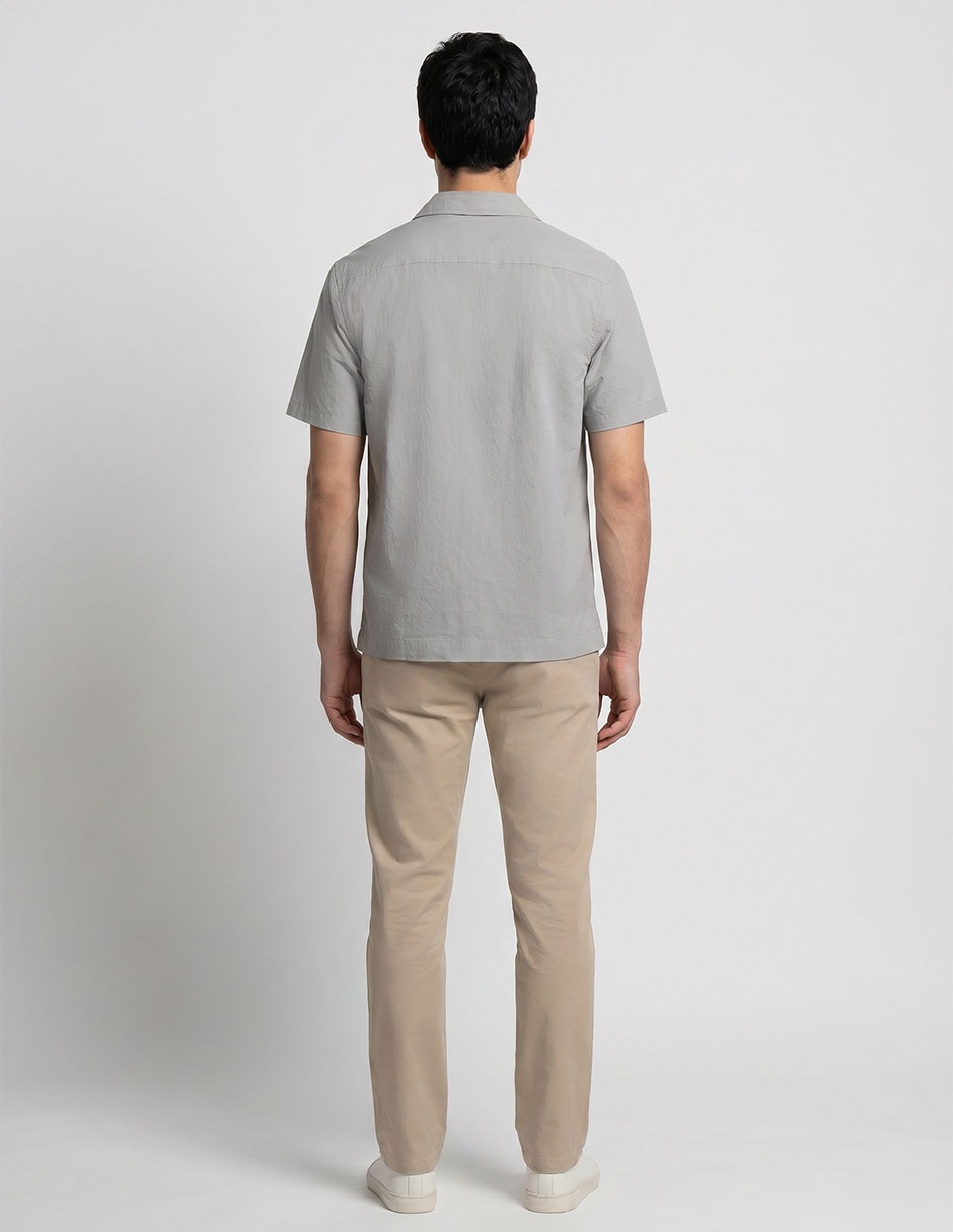 Camisa casual manga corta para hombre 2