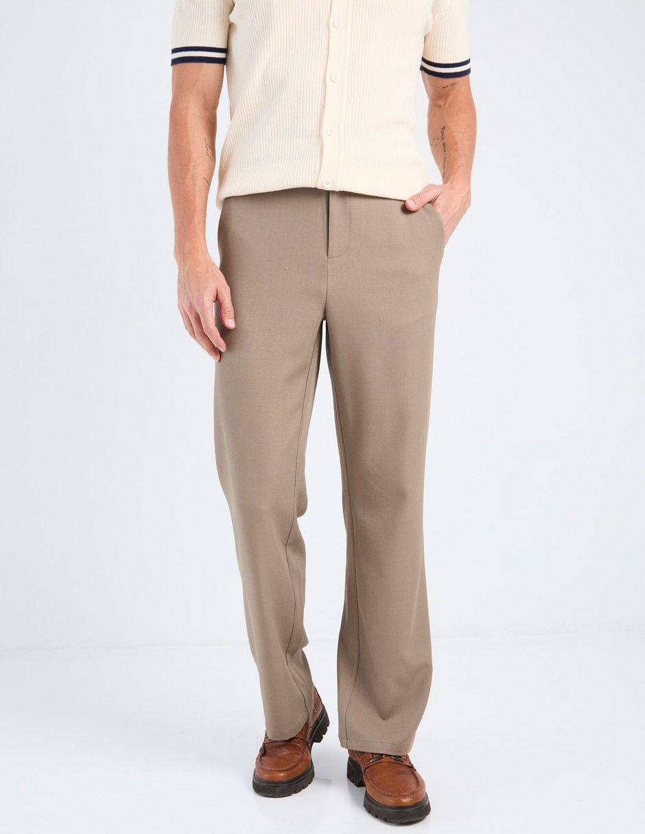 Pantalón regular para hombre