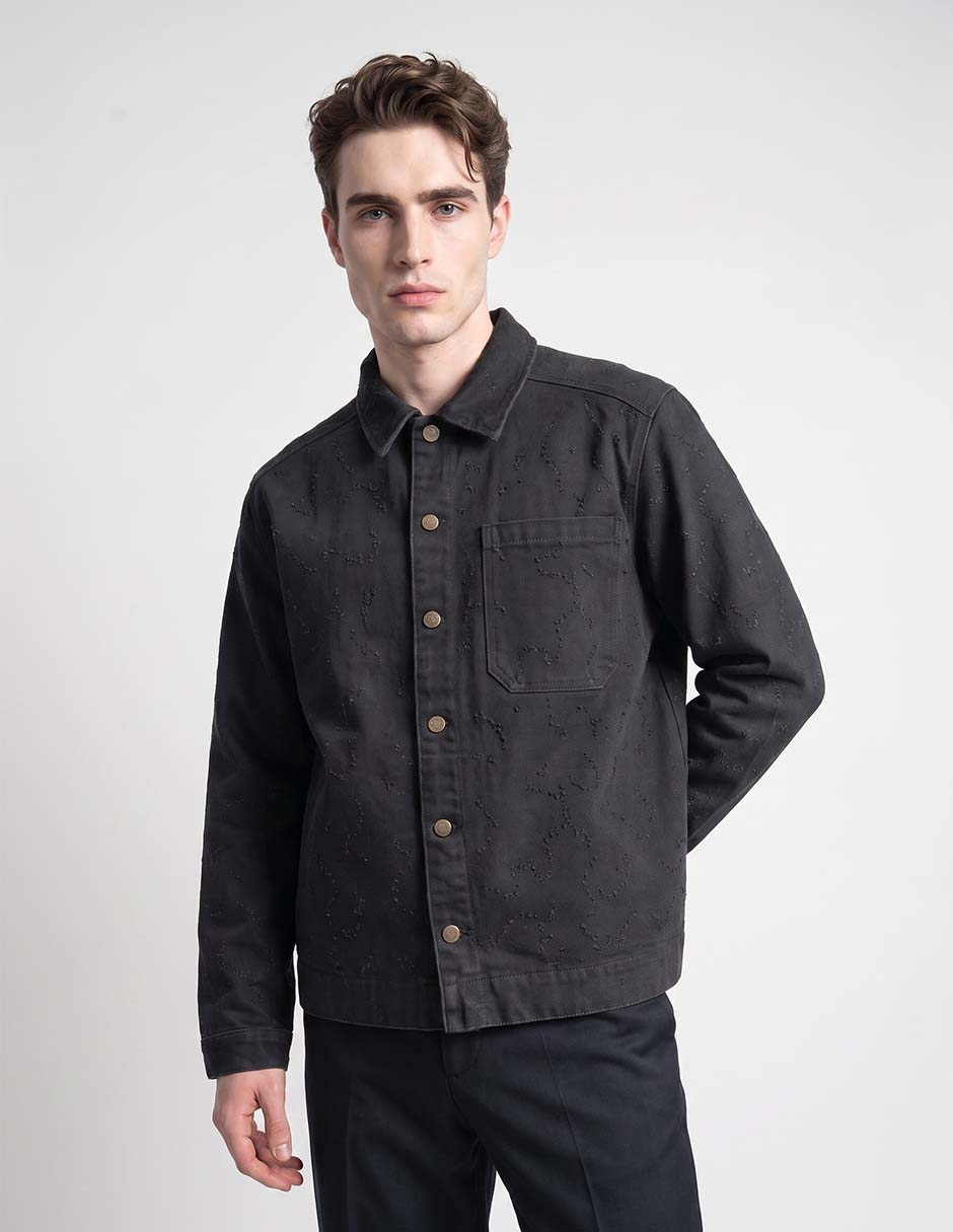 Sobrecamisa manga larga para hombre 3