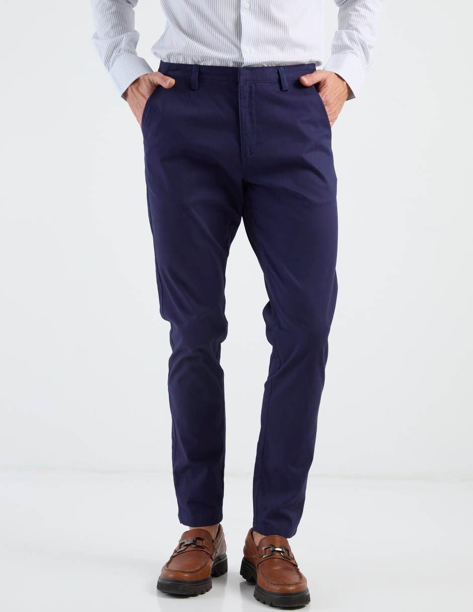 Pantalón de vestir skinny Contempo para hombre