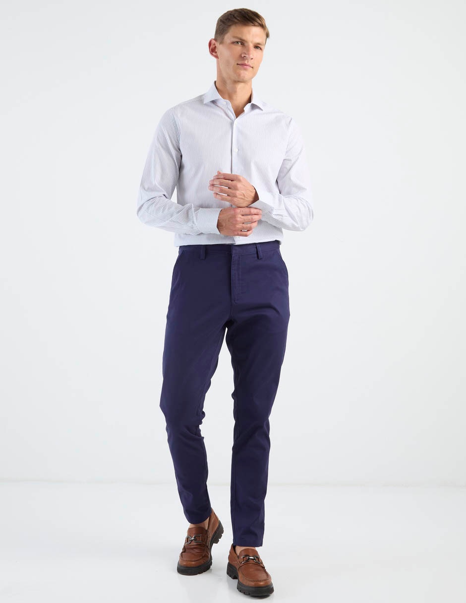 Pantalón de vestir skinny Contempo para hombre