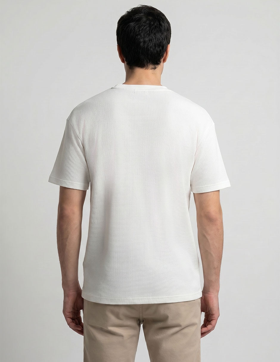 Playera cuello redondo para hombre 2