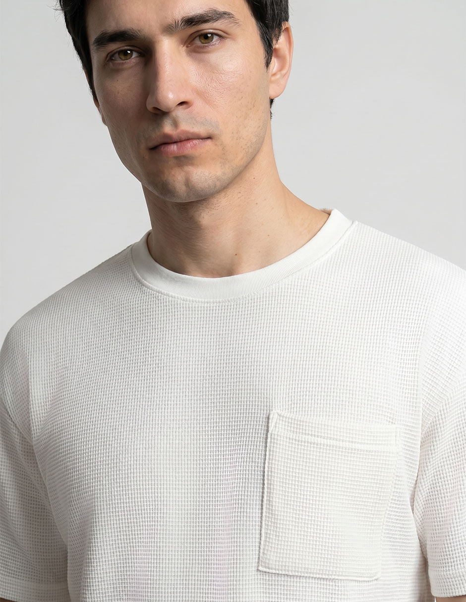 Playera cuello redondo para hombre 4