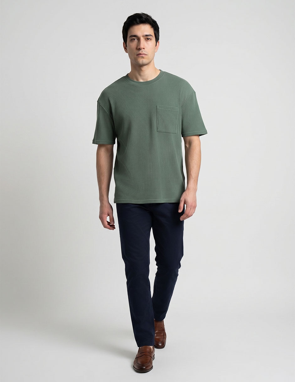 Playera Contempo cuello redondo para hombre