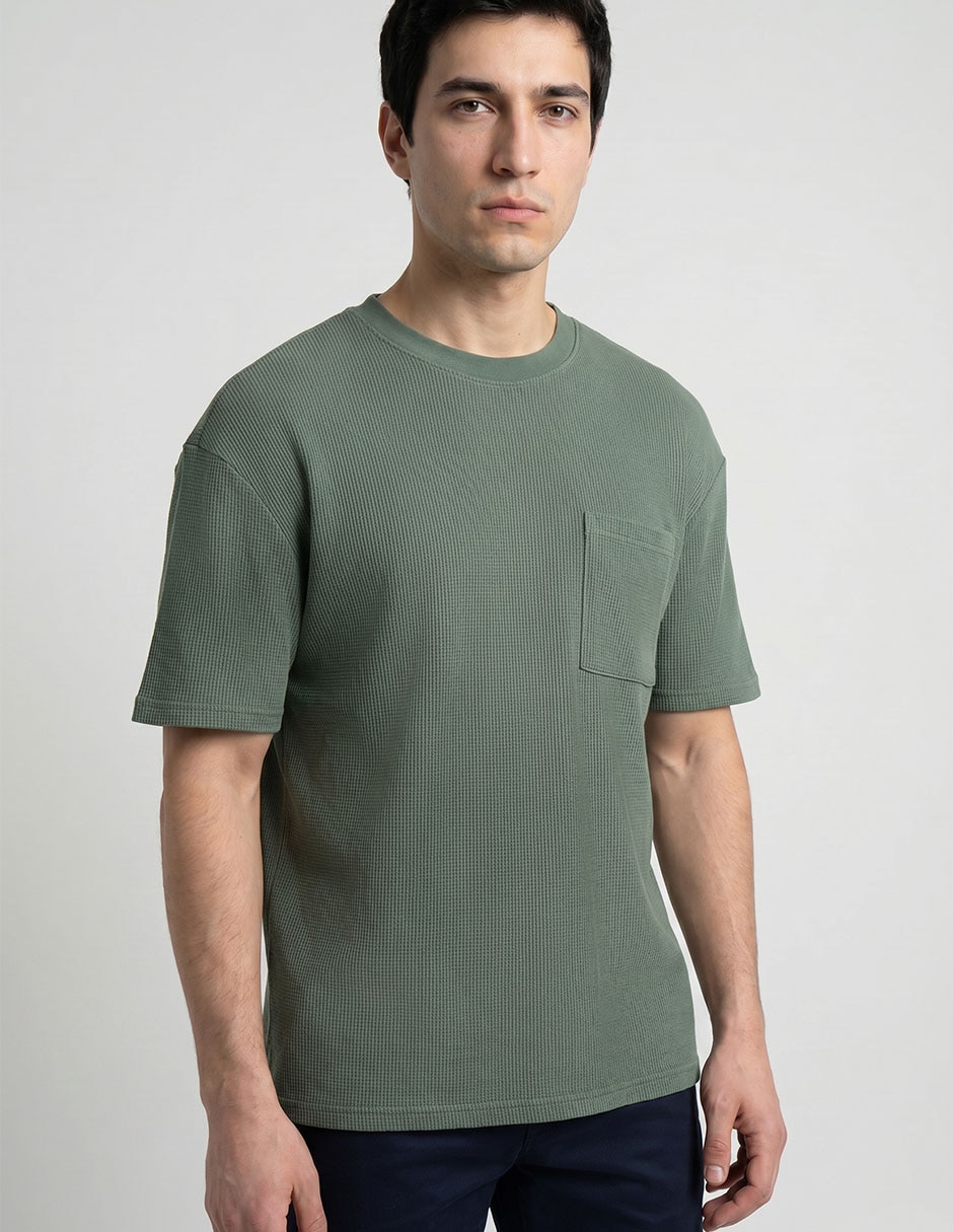 Playera Contempo cuello redondo para hombre