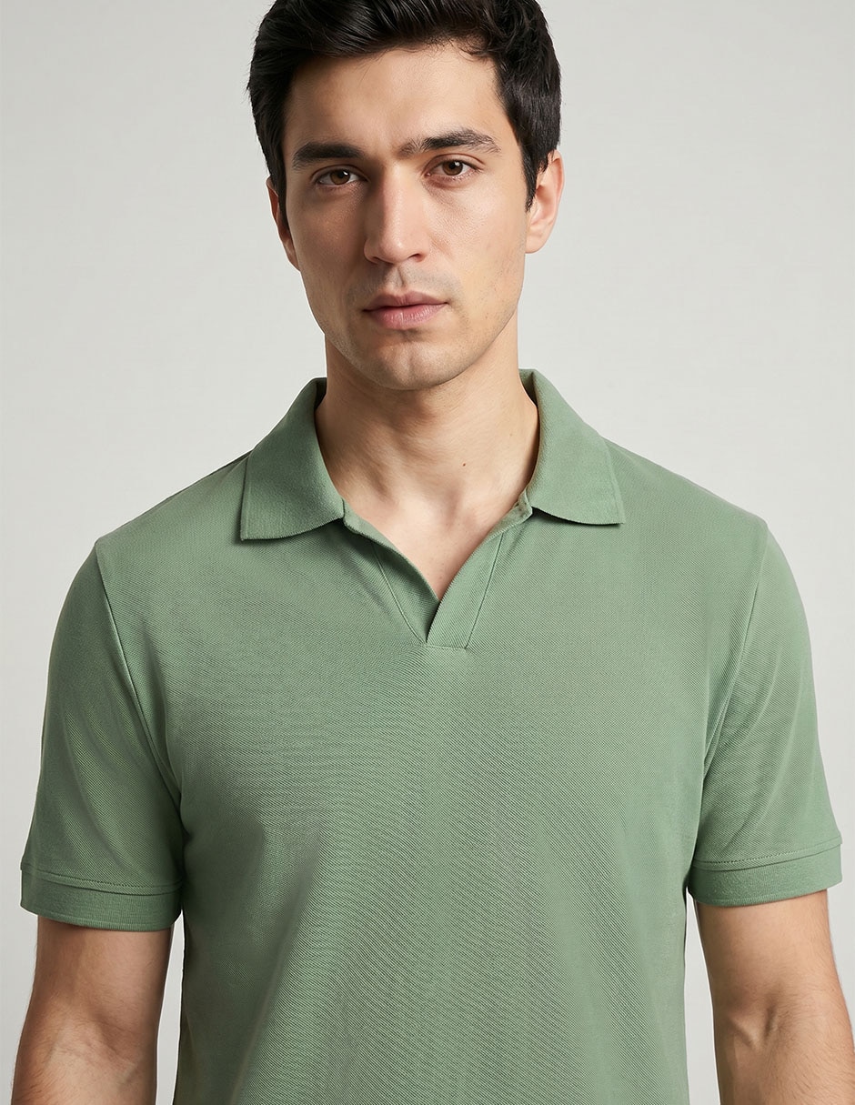 Playera cuello polo para hombre 2