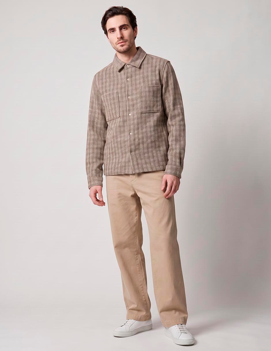 Sobrecamisa Casual manga Larga para Hombre