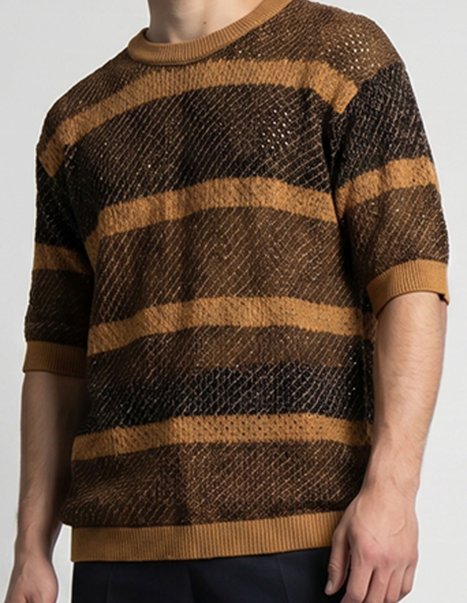 Playera cuello redondo para hombre 2