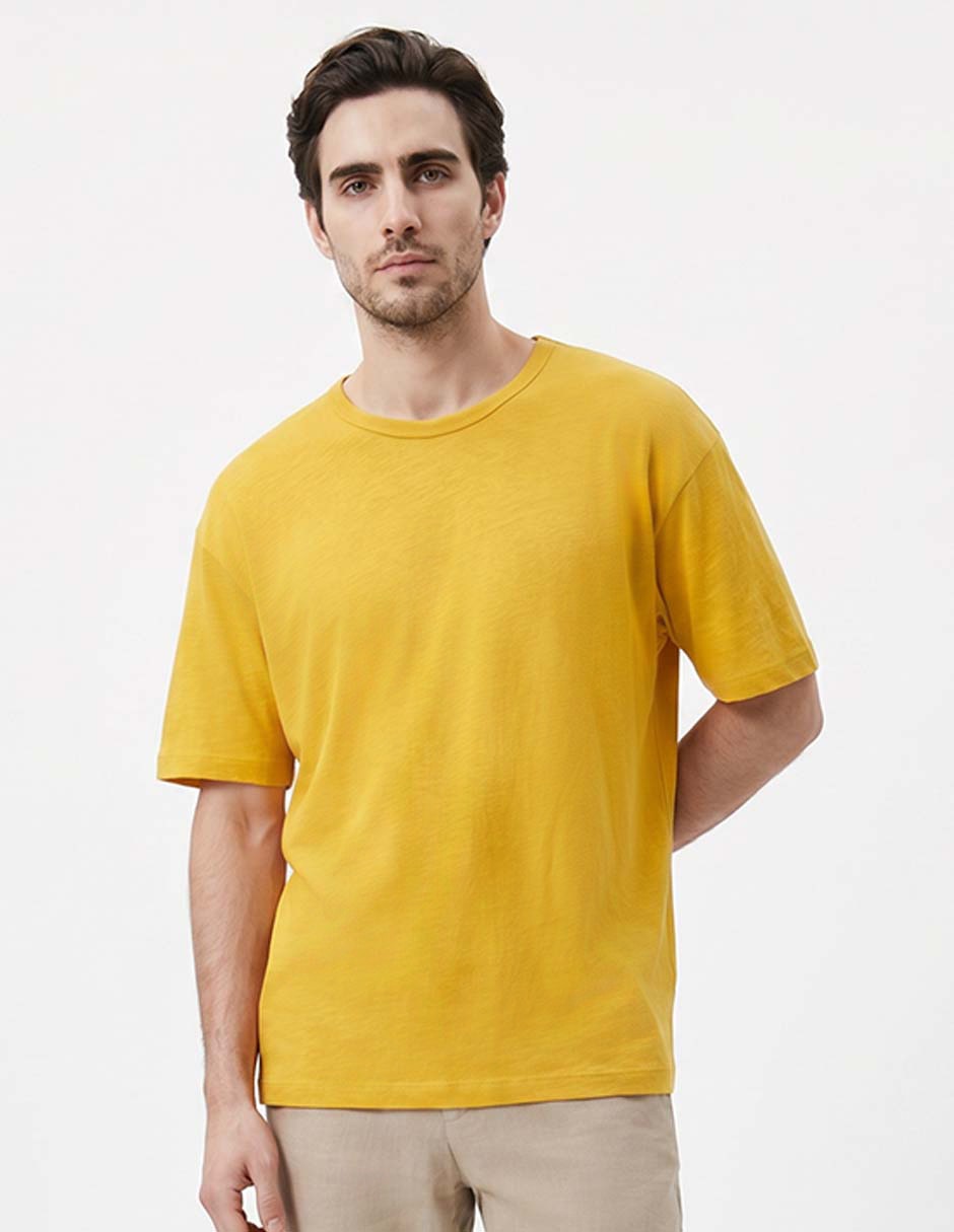 Playera cuello redondo para hombre 1