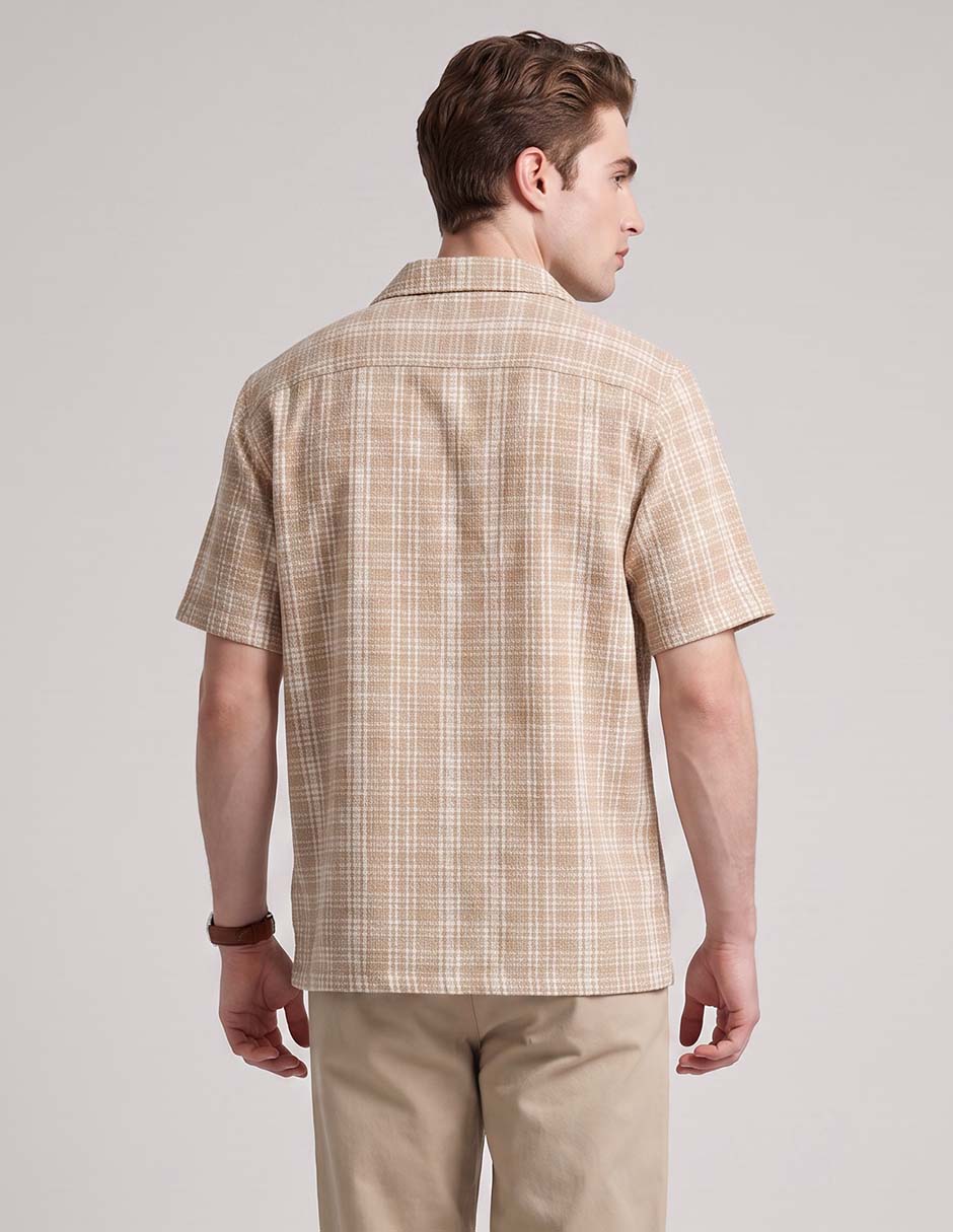 Camisa casual manga corta para hombre 2