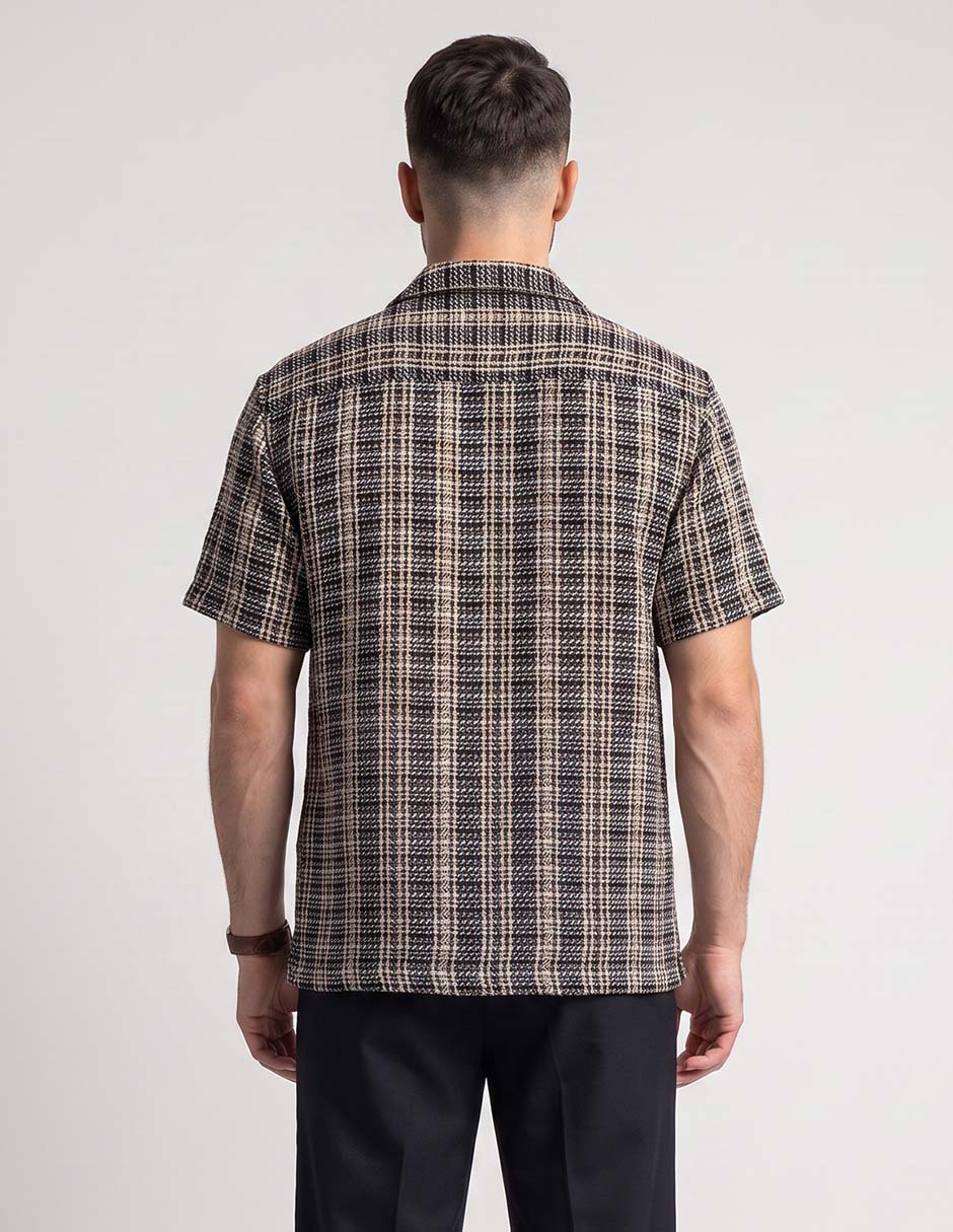 Camisa casual manga corta para hombre 3