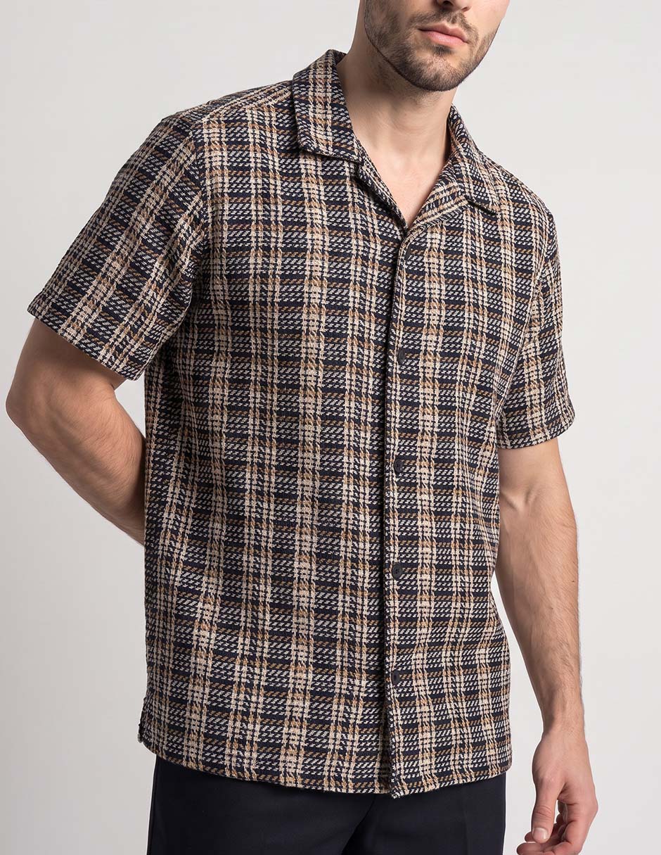 Camisa casual manga corta para hombre 2
