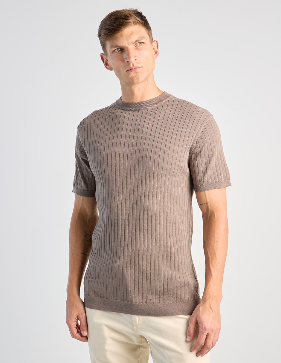 Playera cuello redondo para hombre Playera cuello redondo para hombre