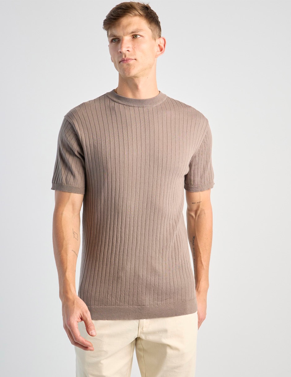 Playera Contempo cuello redondo para hombre